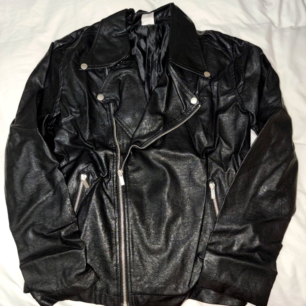Archie Comics South Side Serpents Faux Leather Vegan Moto Biker Jacket